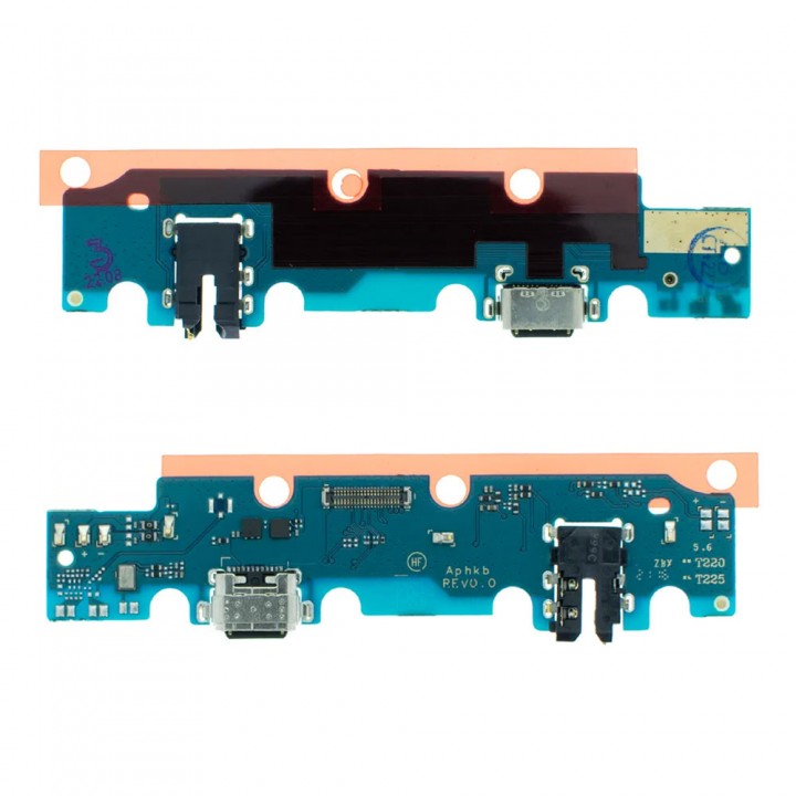 Нижня плата для Samsung T220 Galaxy Tab A7 Lite з роз’ємом зарядки та мікрофоном