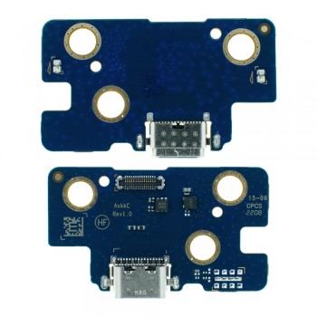 Нижня плата для Samsung X200 Galaxy Tab A8 10.5 з роз’ємом зарядки та мікрофоном (Original PRC)