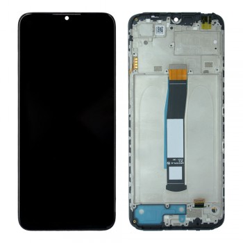 Дисплей для Xiaomi Poco C40 з тачскріном і рамкою (Black)