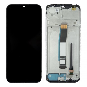 Дисплей для Xiaomi Poco C40 з тачскріном і рамкою (Black) (Original PRC)