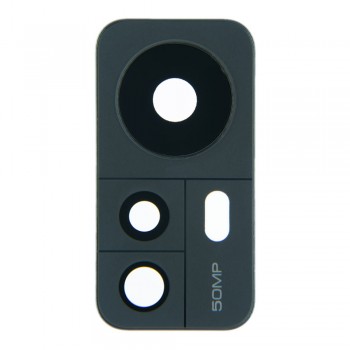 Скло камери для Xiaomi 12 в рамці (Cosmic gray) (Original)