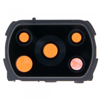 Скло камери для Xiaomi Poco X3 NFC в рамці (Black)