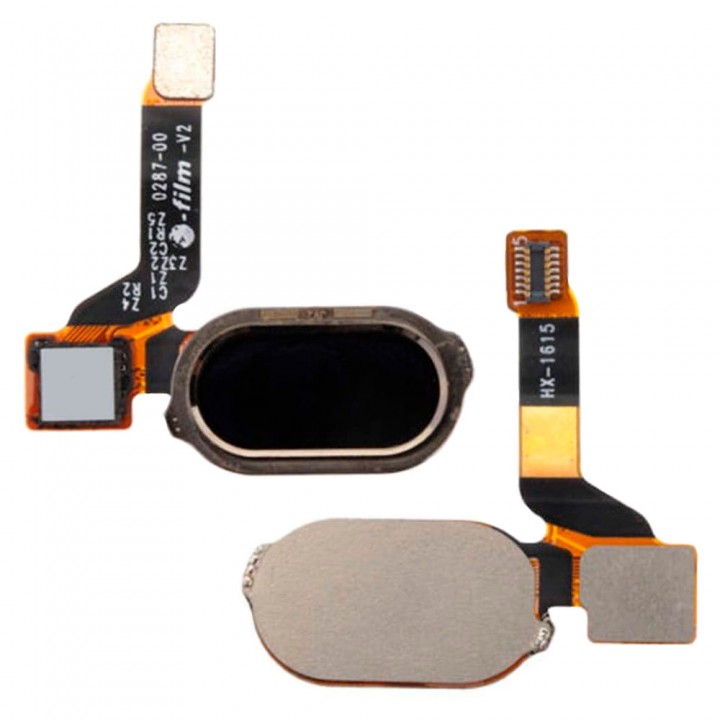 Кнопка Home для OnePlus 3T (Black) (Original PRC) з сенсором відбитка пальця