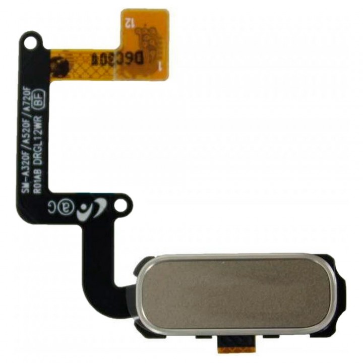 Кнопка Home для Samsung A720 Galaxy A7 (2017) (Gold) (Original PRC)