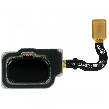 Кнопка Home для Samsung A730 Galaxy A8 Plus (2018) (Black) (Original PRC)