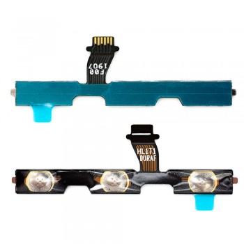 Шлейф для Huawei Y5 2018 з кнопками включення та регулювання гучності