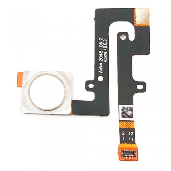 Сканер відбитка пальця для Nokia 6.1 Plus / Nokia X6 (White)