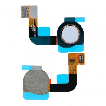 Сканер відбитка пальця для Nokia 7 Plus (White) Original