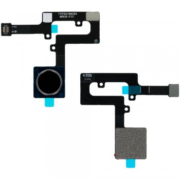 Сканер відбитка пальця для Nokia 8.1 / Nokia X7 (Iron) Original