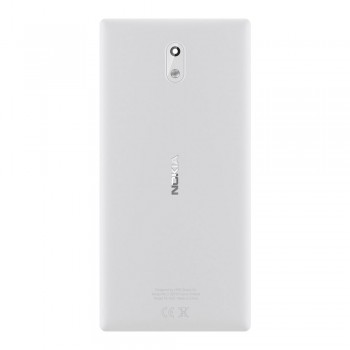 Задня кришка для Nokia 3 (White) (Original)