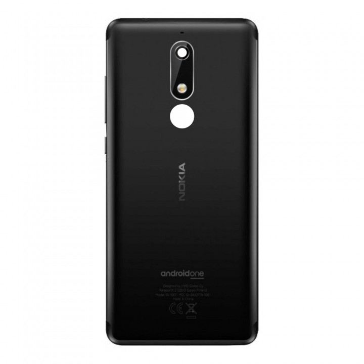 Задня кришка для Nokia 5.1 (Black) (Original)