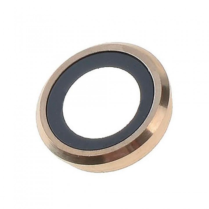 Скло камери для iPhone 6 в рамці (Rose gold)