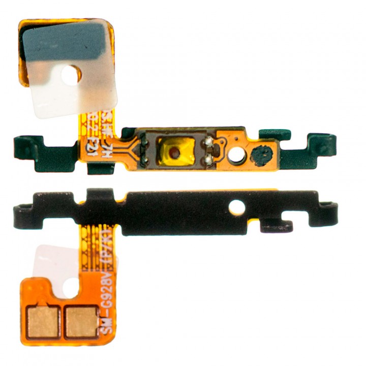 Шлейф для Samsung G928 Galaxy S6 Edge+ з кнопкою включення