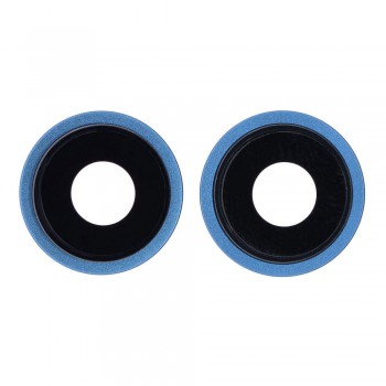 Скло камери для iPhone 13 в рамці (Blue) (Original)