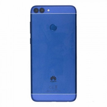 Задня кришка для Huawei P Smart (Blue) (Original PRC) зі сканером відбитків пальців