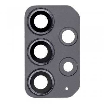 Стекло камеры для Samsung A725 Galaxy A72 (2021) в рамке (Black) (Original)