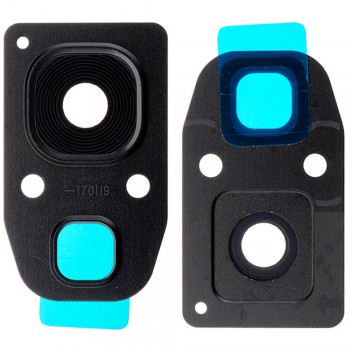 Стекло камеры для Samsung A320 Galaxy A3 / A520 Galaxy A5 / A720 Galaxy A7 в рамке (Black)