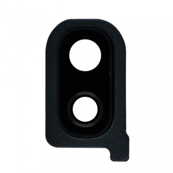 Стекло камеры для Samsung A405 Galaxy A40 (2019) в рамке (Black)