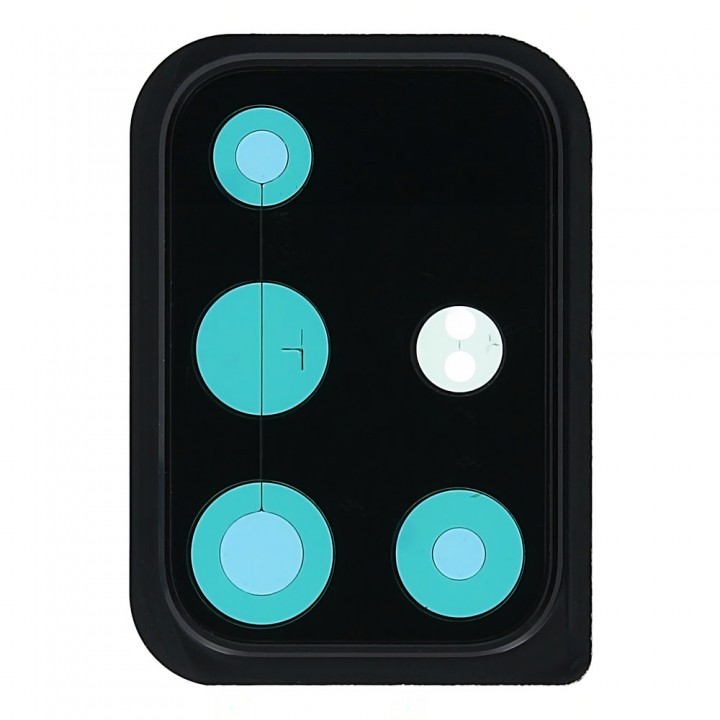 Стекло камеры для Samsung A515 Galaxy A51 (2020) в рамке (Black)